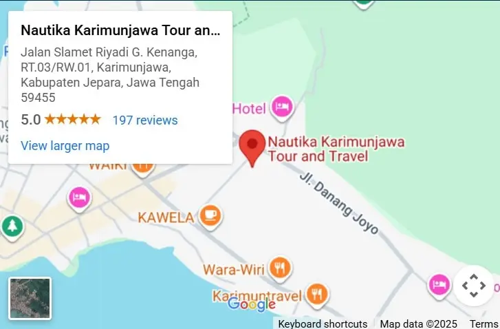map nautika karimunjawa