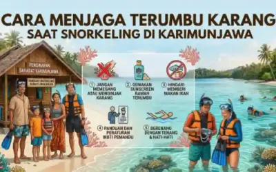 Cara Menjaga Terumbu Karang Saat Snorkeling di Karimunjawa