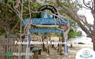 Pantai Annora Karimunjawa dengan Nuansa Tropis yang Tenang