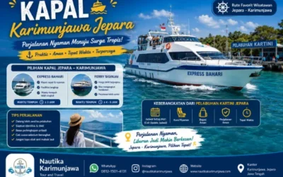 Kapal Karimunjawa Jepara Panduan Transportasi Laut yang Paling Banyak Digunakan Wisatawan