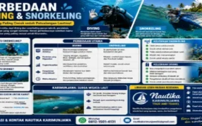 Perbedaan Diving dan Snorkeling lengkap