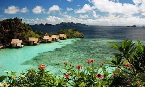 Pemandangan Pulau-Pulau Kecil