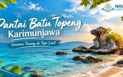Pantai Batu Topeng Karimunjawa: Suasana Tenang di Tepi Laut