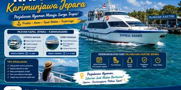 Kapal Karimunjawa Jepara Panduan Transportasi Laut yang Paling Banyak Digunakan Wisatawan