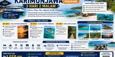 Paket Tour Karimunjawa dari Semarang 3 Hari 2 Malam