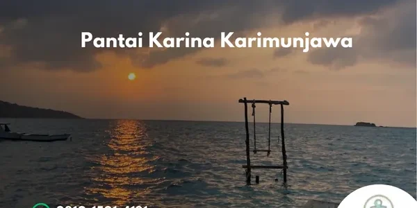 Pantai Karina Karimunjawa Tempat Santai dengan Pemandangan Laut yang Indah