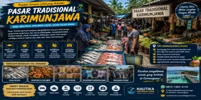 Pasar Tradisional Karimunjawa Tempat Berburu Kuliner terbaik