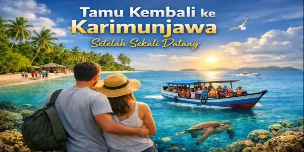 tamu kembali ke karimunjawa