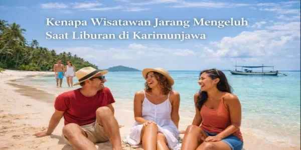 wisatawan jarang mengeluh di karimunjawa